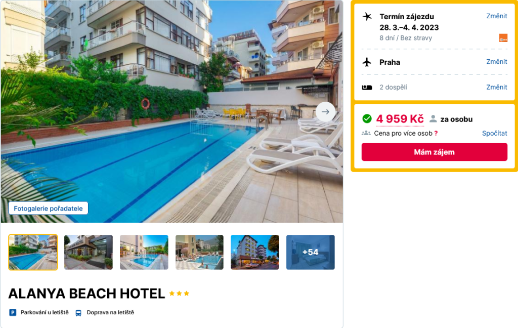 obrazek 24 - Dovolená od 4959 Kč! Ubytujte se v hotelu Alanya Beach a užijte si týden dovolené v Turecku
