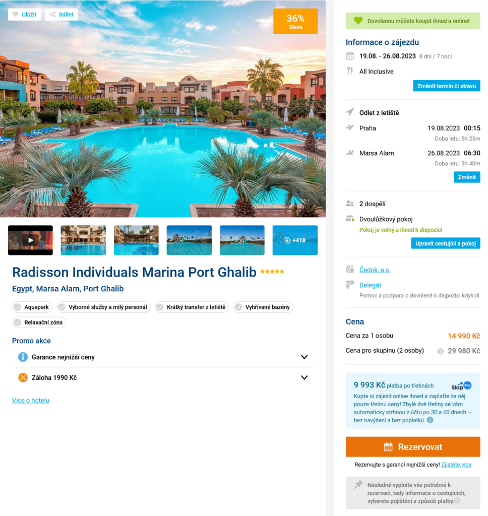 Hotel Radisson Individuals Marina Port Ghalib, Egypt, Marsa Alam, Port Ghalib